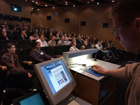 De spanning in de zaal was groot